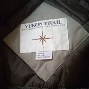 Youth/Men's Gray Hooded   Jacket Yukon Trail